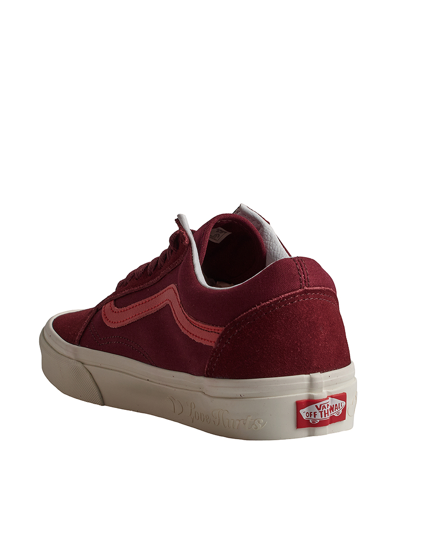 Old Skool Secret Lover Red Sneakers