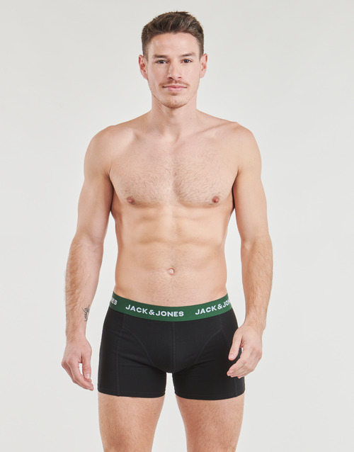 Jack & Jones - JACSOLID TRUNKS 5 PACK OP - Noir