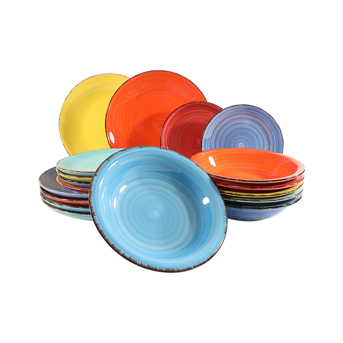 Tavola 18-teiliges Geschirr-Set Capri