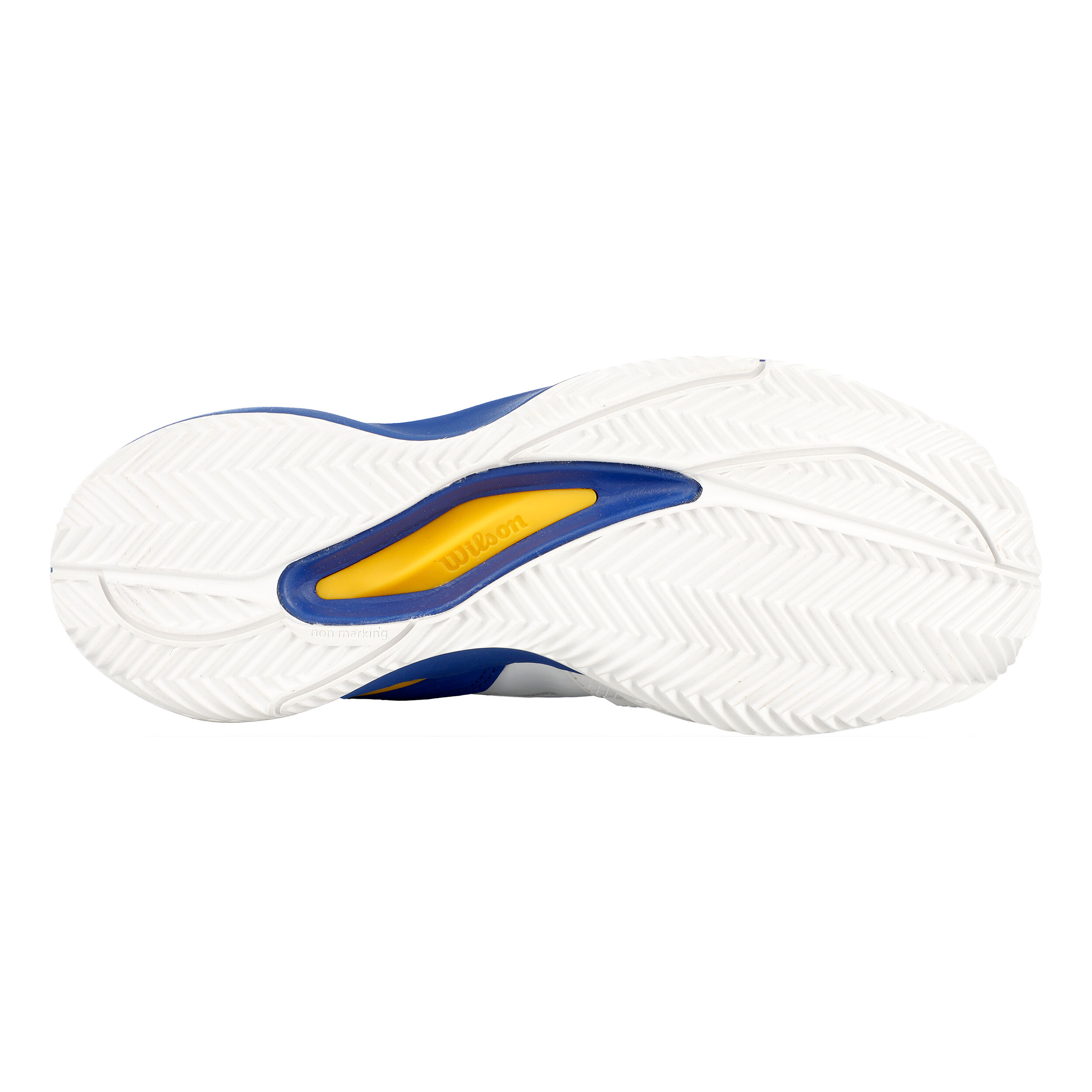Wilson Rush Pro ACE Quiet Please Chaussure Terre Battue Femmes - Blanc , Bleu