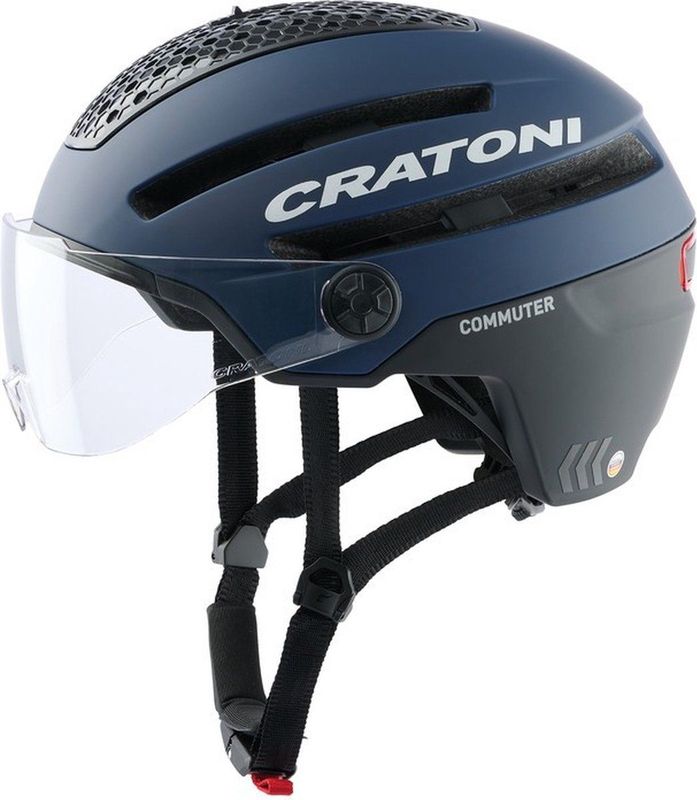 Helm Cratoni Commuter - speedpedelec NTA 8776 - blue matt M-L