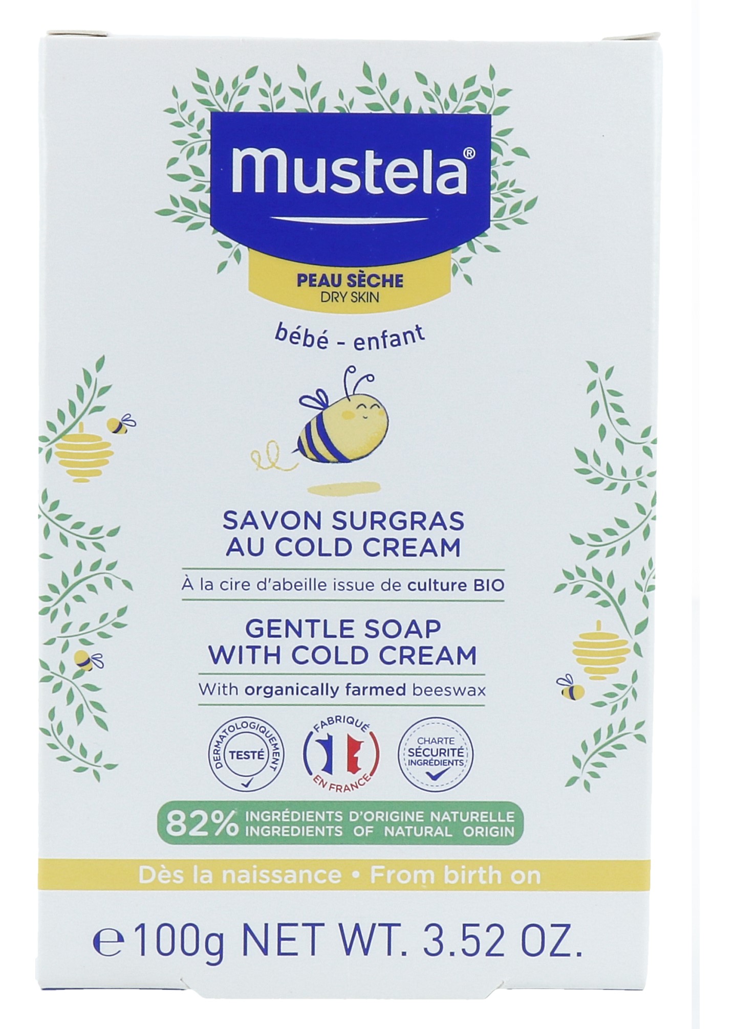 Mustela Zeep met Cold Cream (100 gr)