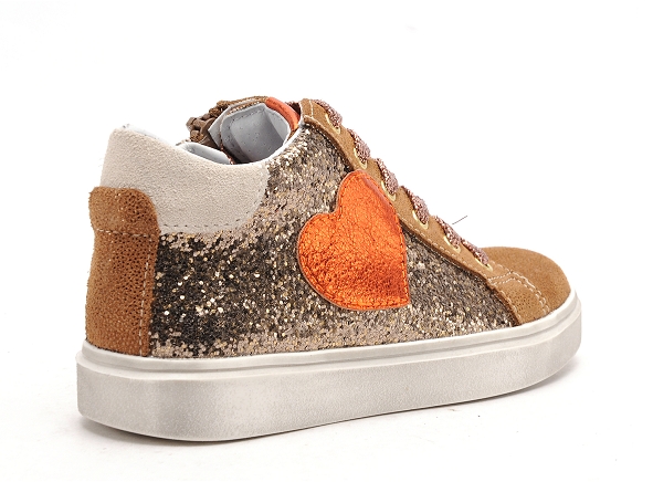 Bopy boots bottine enfant sadiscoeur or