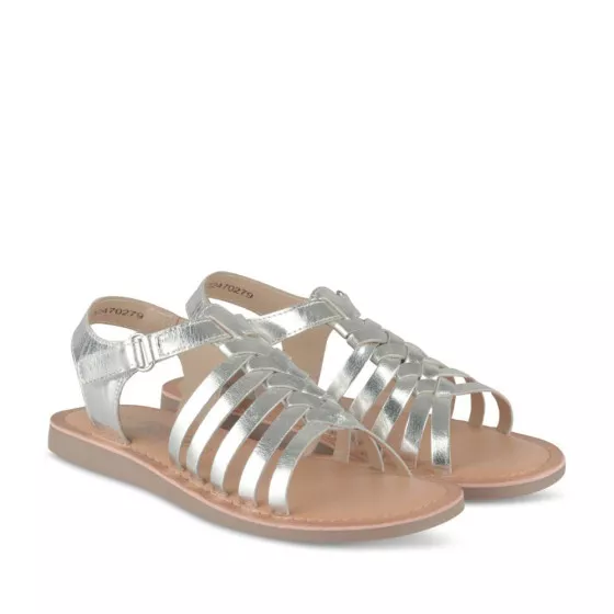 Sandales ARGENT LOVELY SKULL CUIR