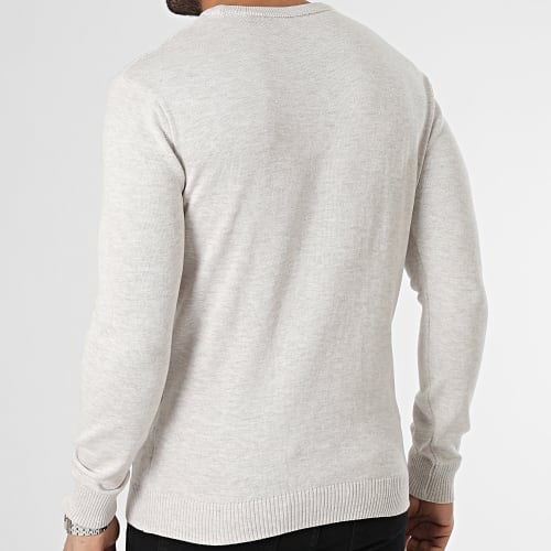 Pull Beige Chiné
