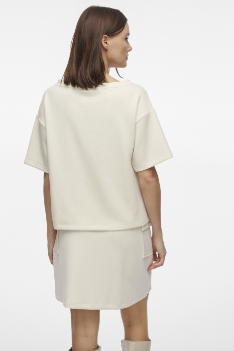 Vila beige dames t-shirt