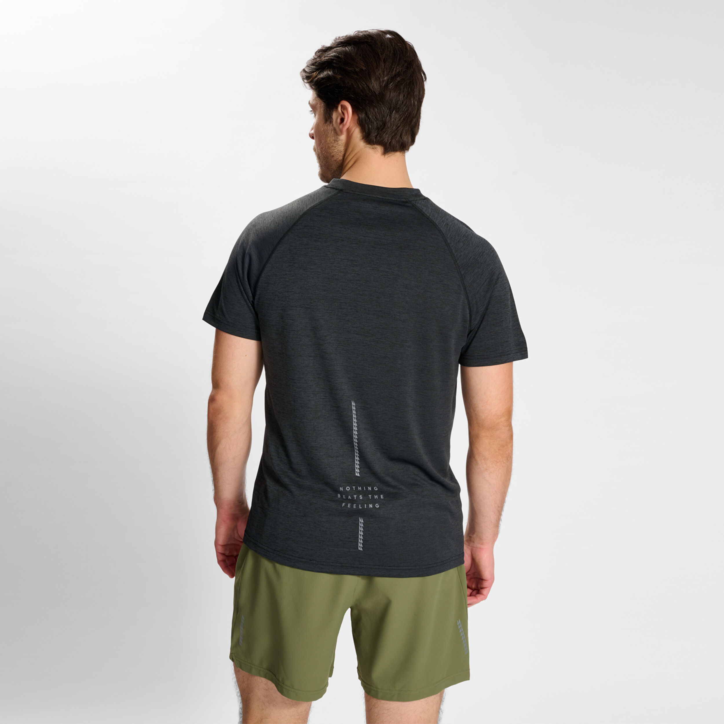 Newline Orlando T-Shirt Maillot De Course Hommes - Noir