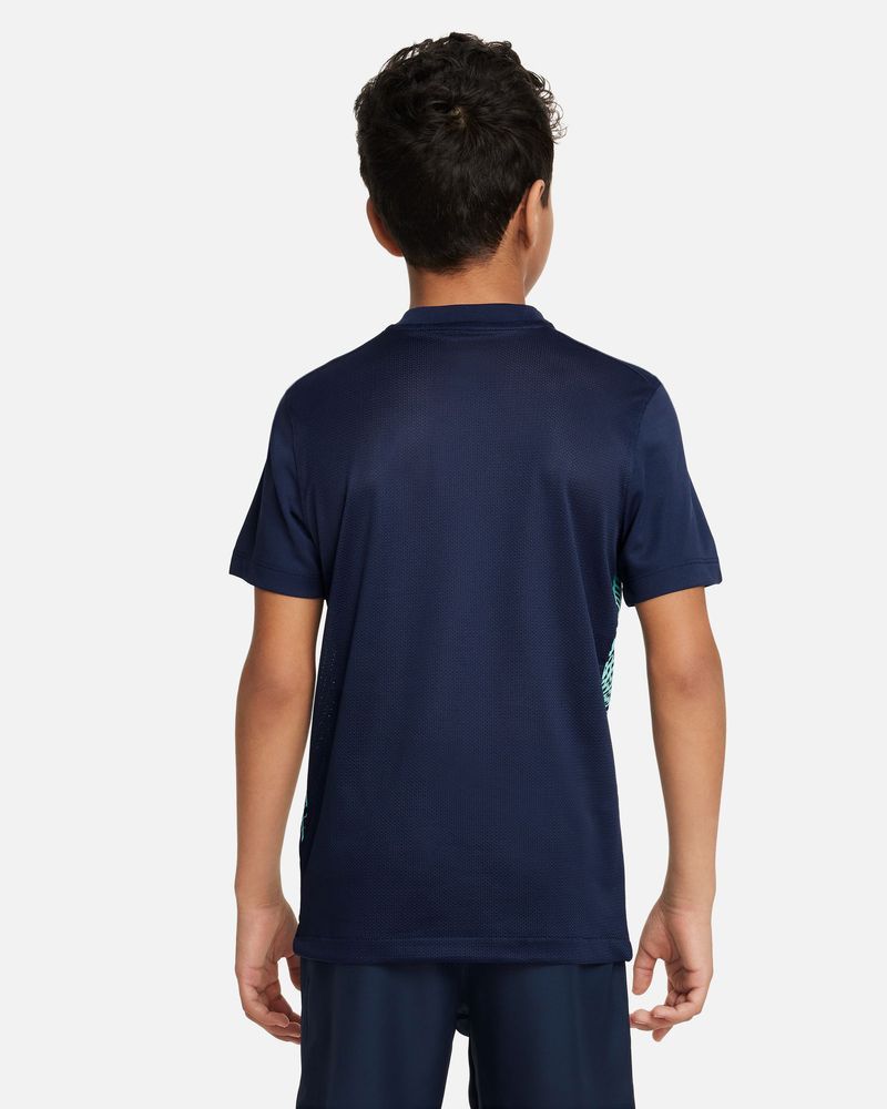 Maillot de football Nike Precision VI Bleu pour enfant