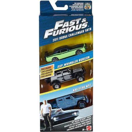 Hot Wheels Fast & Furious Off-Road Octane Fahrzeuge 3er Set