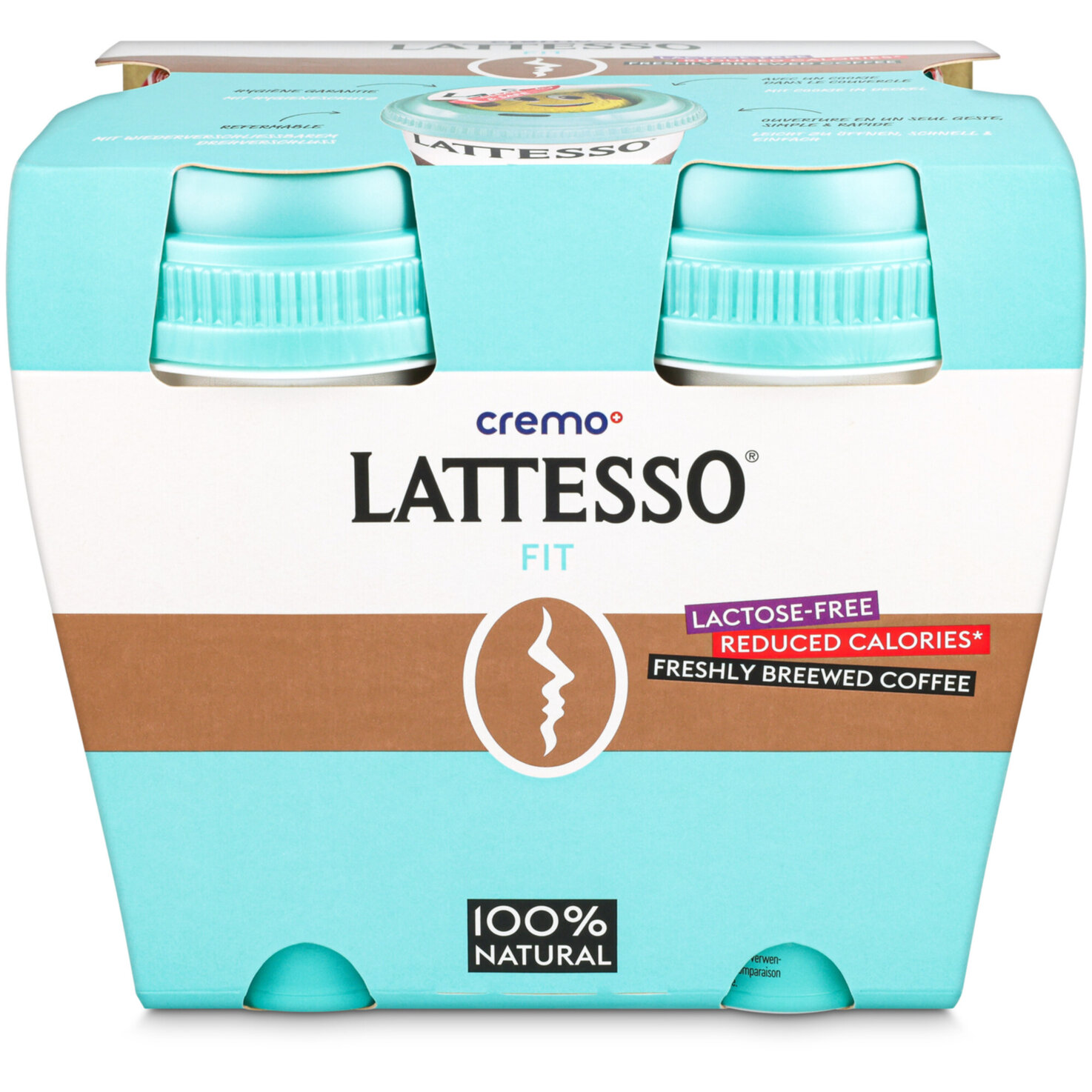 Lattesso Fit 4x250ml