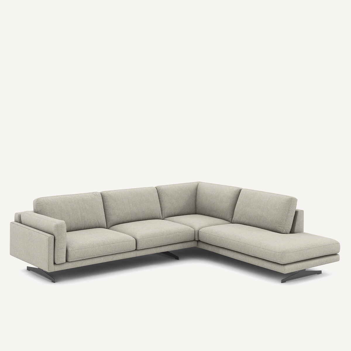 AM.PM<br>Sofá de canto em tweed, César