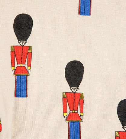 Bobo Choses Leggings - Little Tin Soldiers - Off White