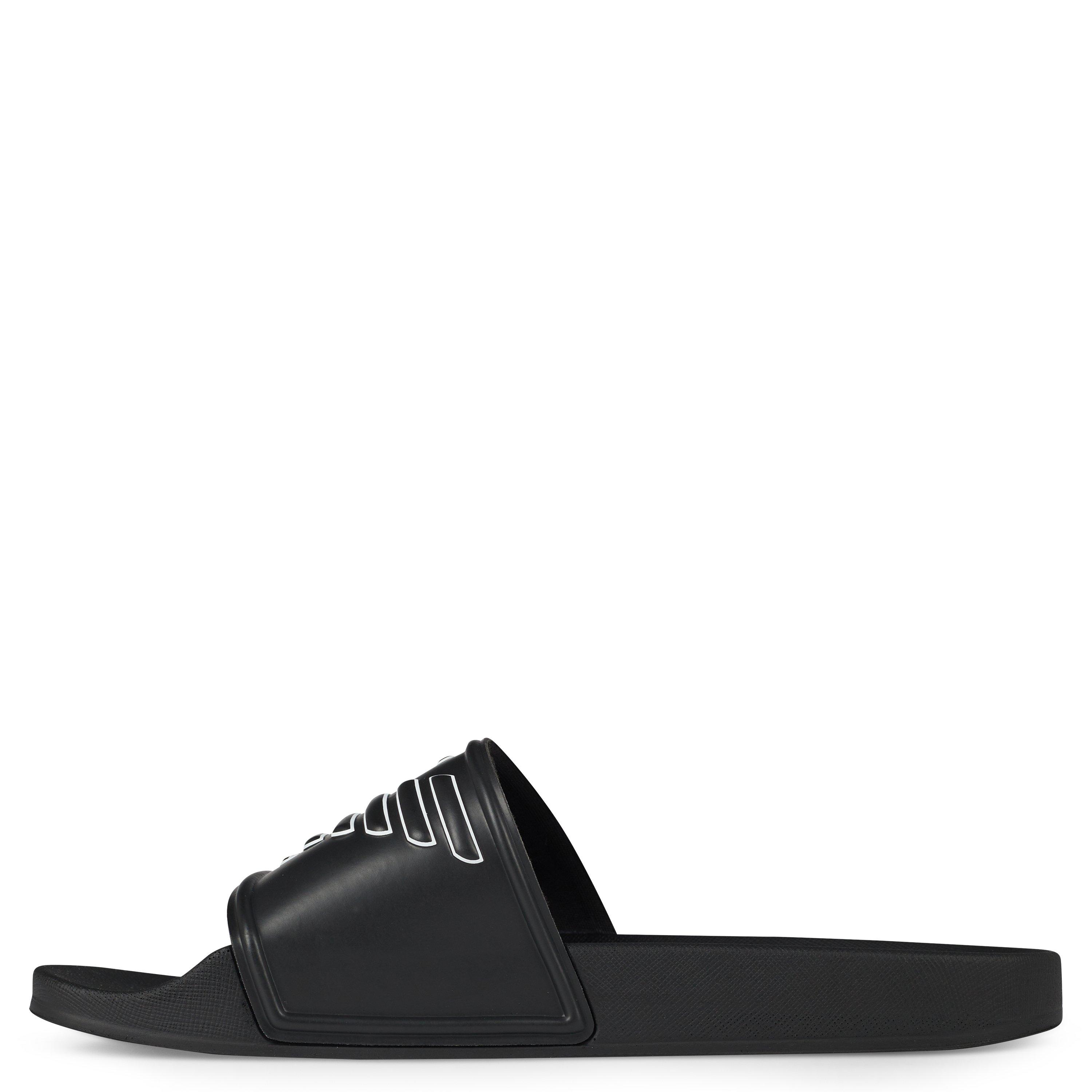 Emporio Armani Eagle Sliders