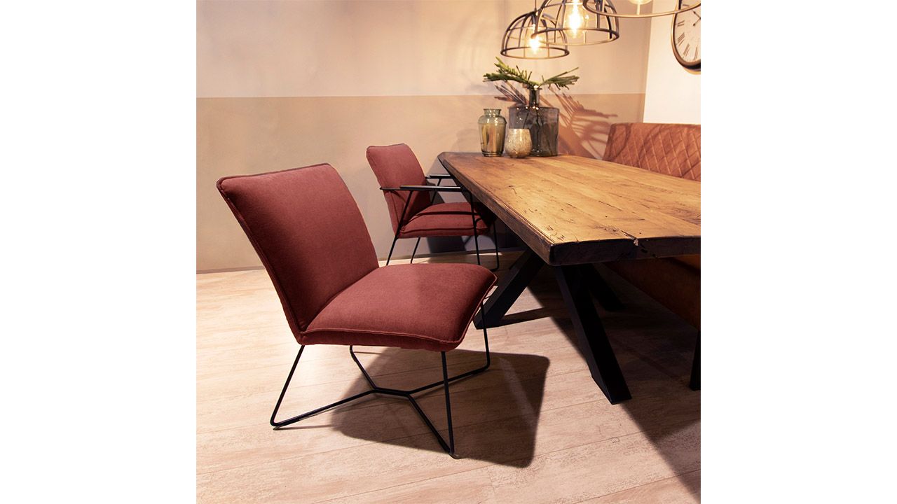 Eetkamerstoel Wouter B56 x D72 x H85 cm