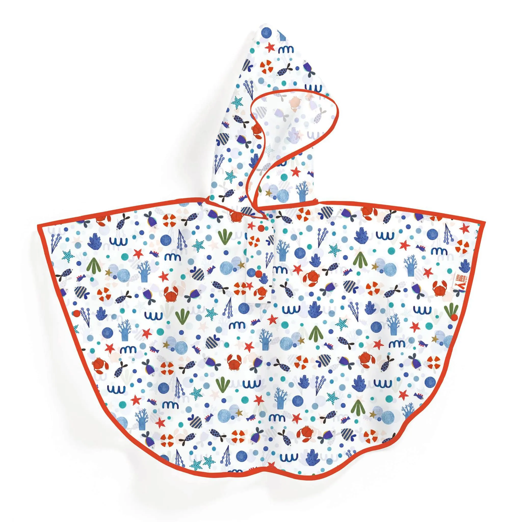Djeco Cape de pluie 3-5 ans - Océan