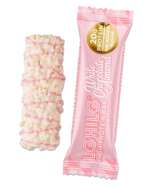 Lohilo Protein Bar White Chocolate Almond 12x55g