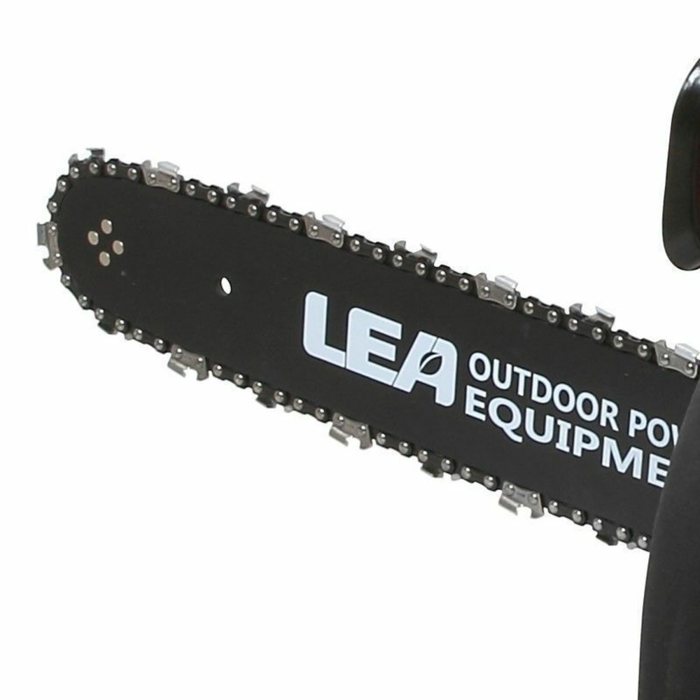 Tronçonneuse thermique 50,8 cm3 guide 45 cm anti vibration lea le32508-45a