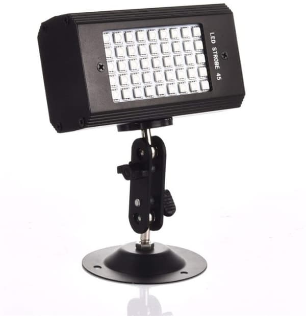 Stroboskop med LED, perfekt til disco
