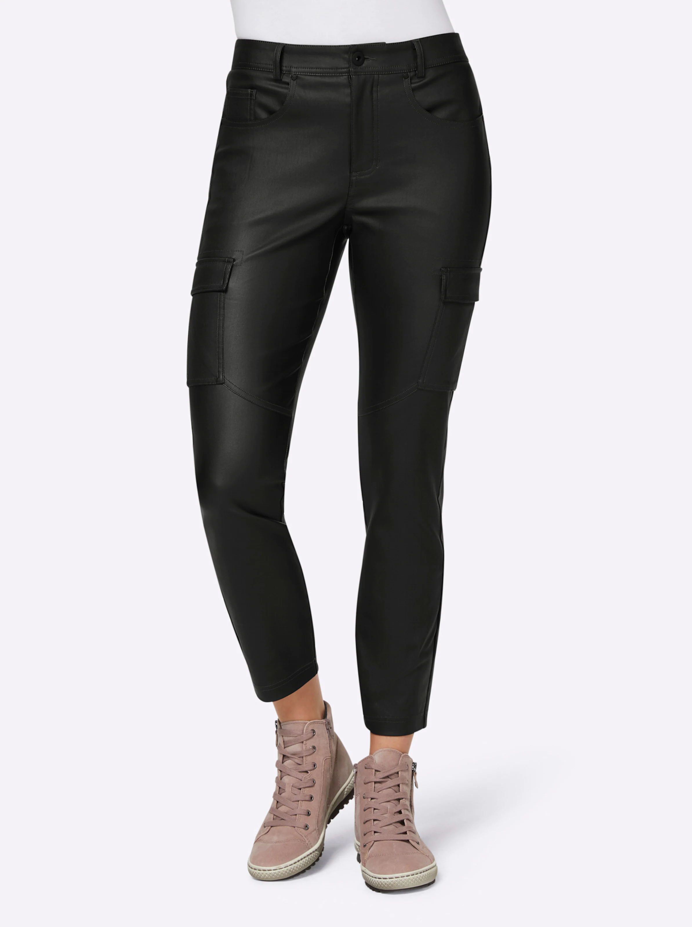 heine Cargohose in schwarz