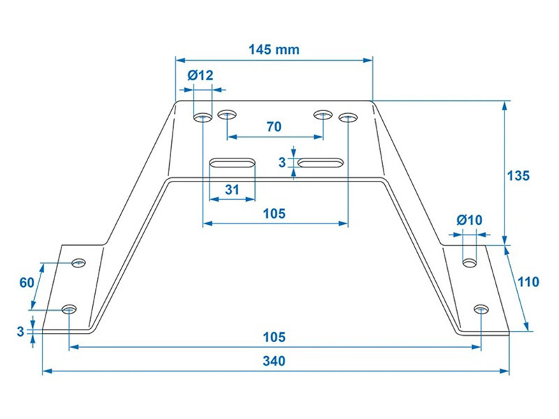 ProPlus universele reservewielhouder