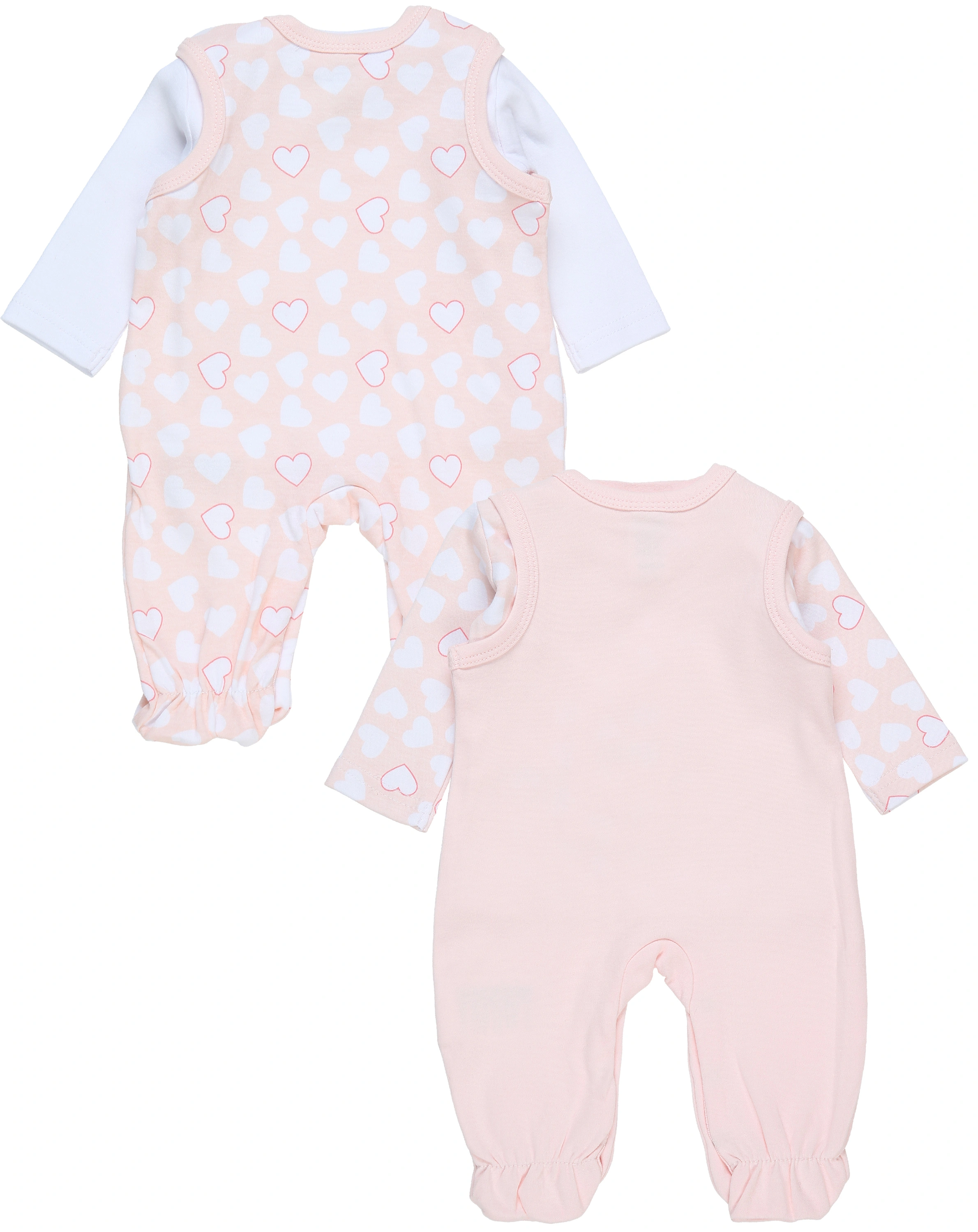 Strampler-Set TOO SWEET 2er-Pack in rosa