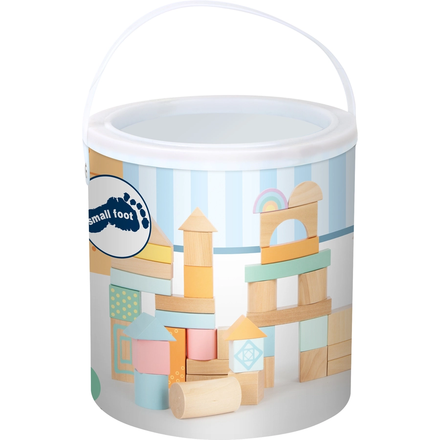 small foot® Holzbausteine Pastell