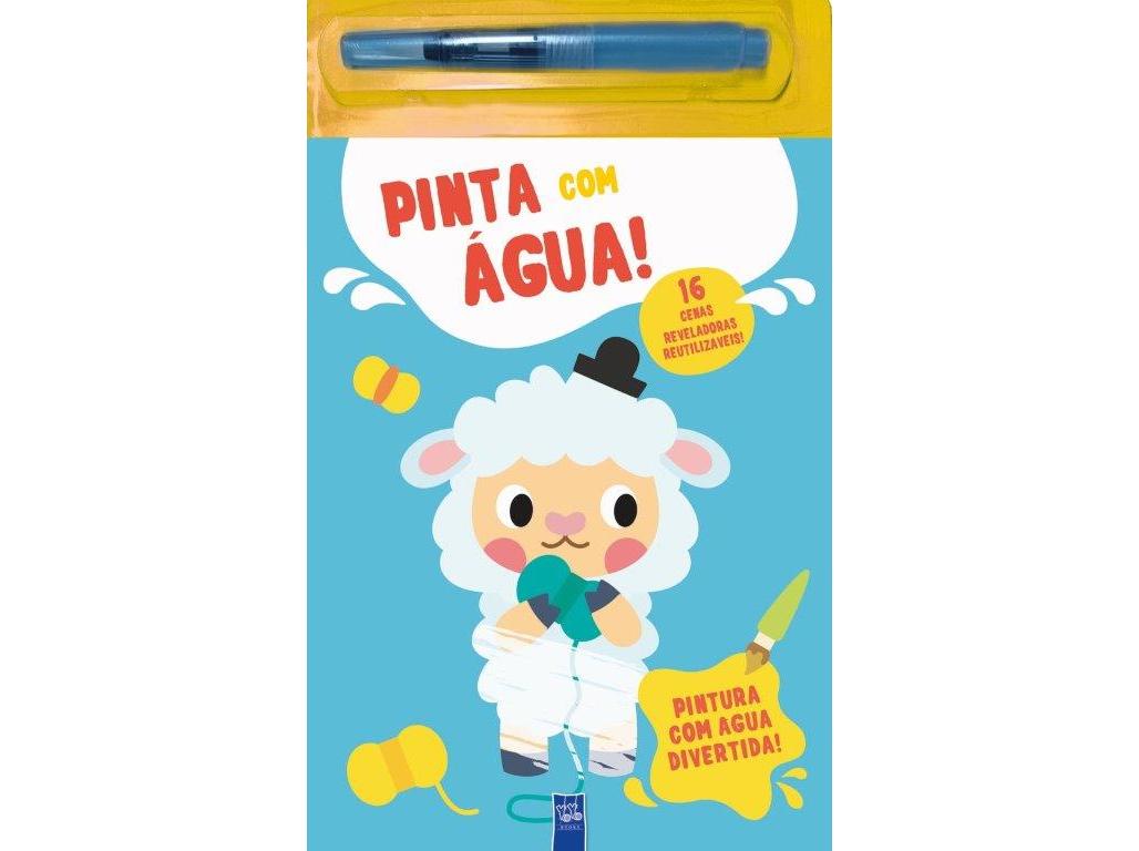 LIVRO PINTAR COM ÁGUA OVELHA