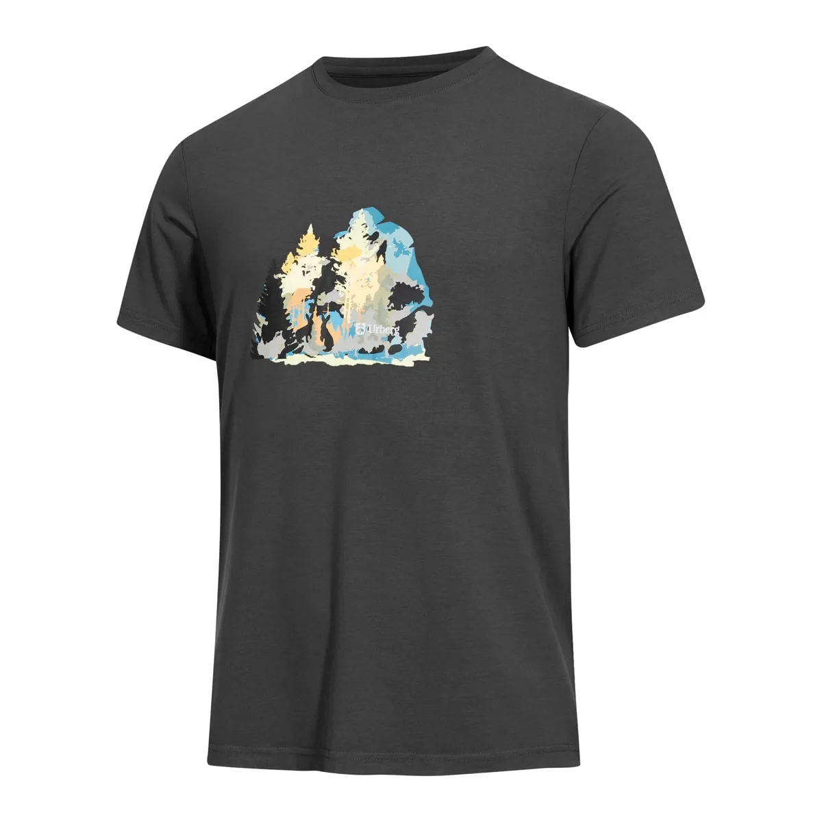 Urberg Men's Printed Tree Tee Phantom/forest