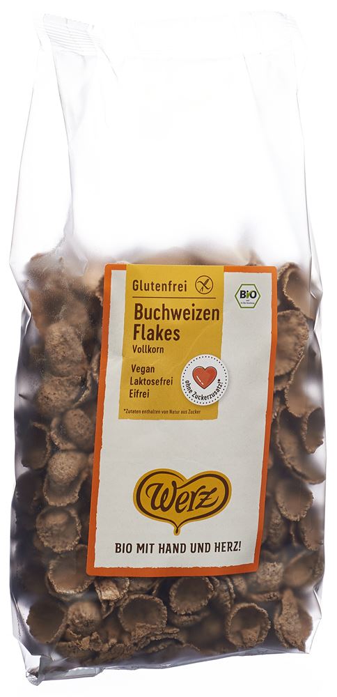 WERZ Buchweizen Vollkorn Flakes<br>250 g, glutenfrei