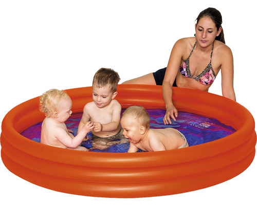 Happy People 3-rings kinderzwembad Ø 157x28 cm oranje