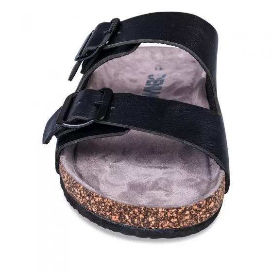 Mules NOIR DENIM SIDE