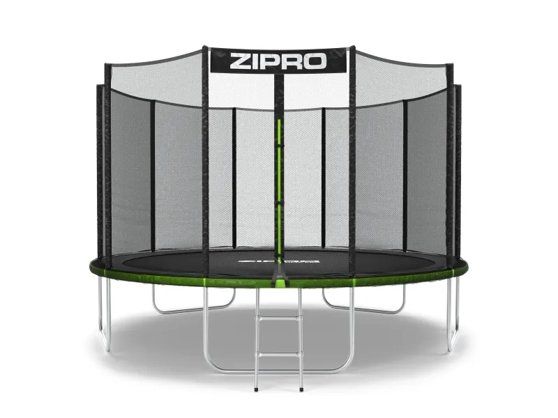 Zipro Trampolin med eksternt net 12FT 374cm   skopose