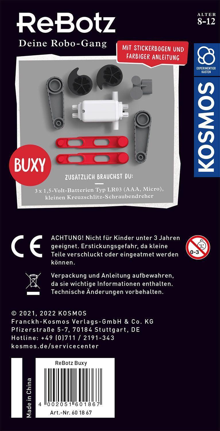 Experimentierkasten REBOTZ - BUXY DER JUMPING-BOT