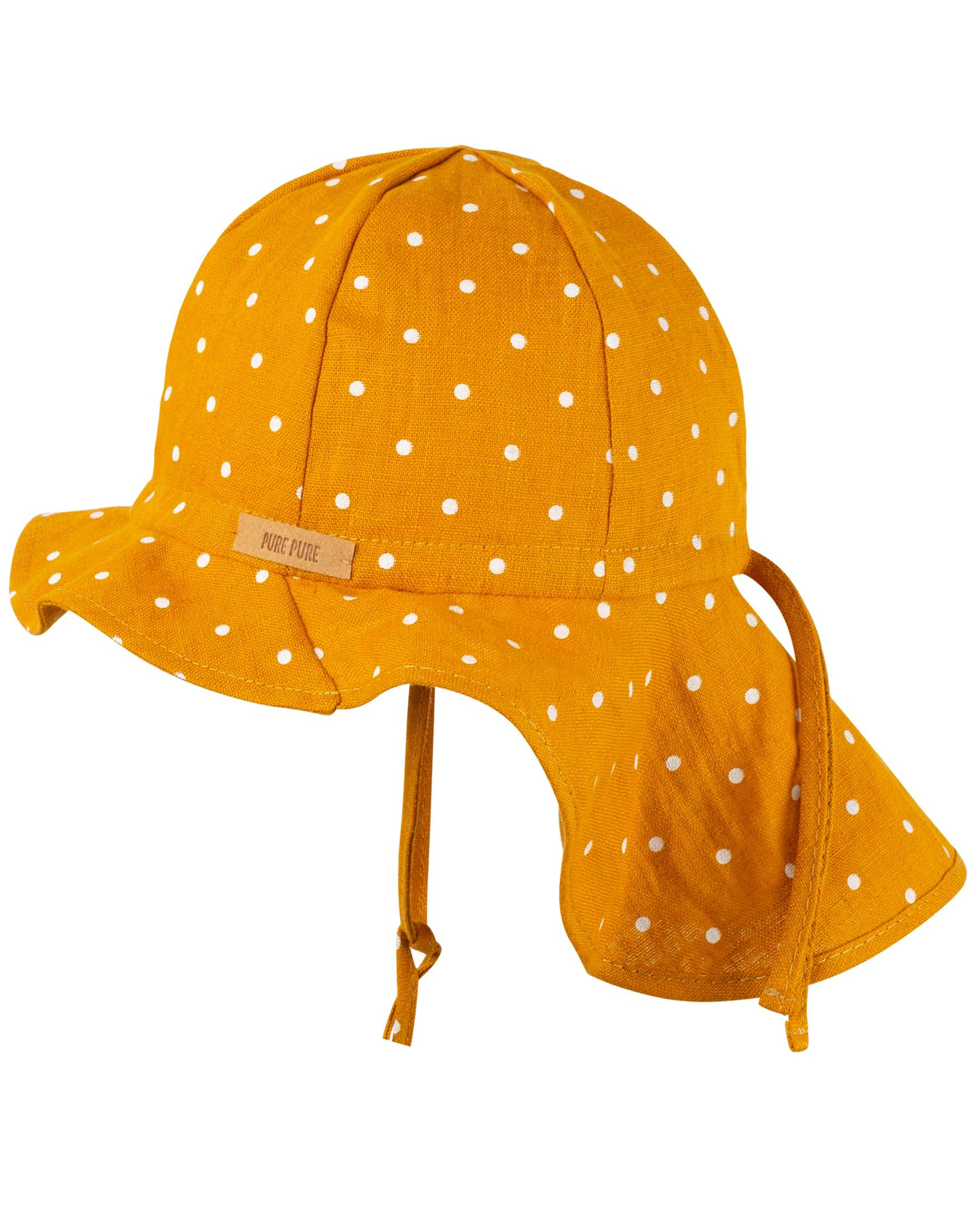 Sonnenhut ELIA DOT in mango/white