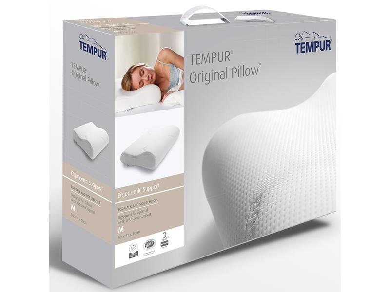 Tempur Nackenkissen Original Queen M 61 x 31 x 10 cm (BxTxH Original-Schalfkissen Queen M