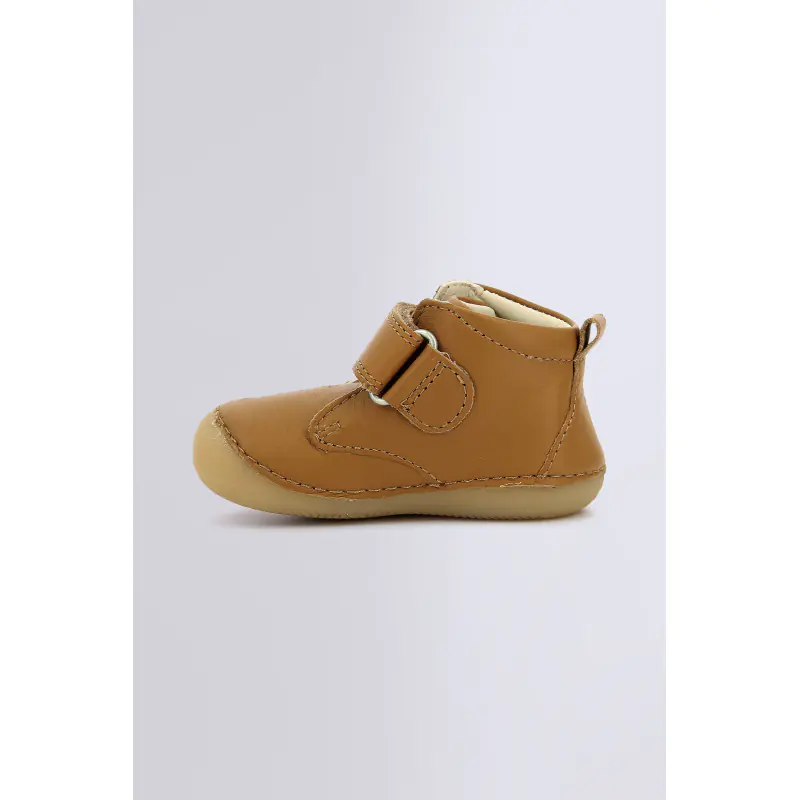 SABIO CAMEL CLAIR BOTTILLONS Cuir Mixte