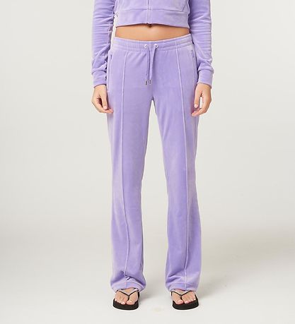 Juicy Couture Velours Hosen - Tina - Dahlia Purple