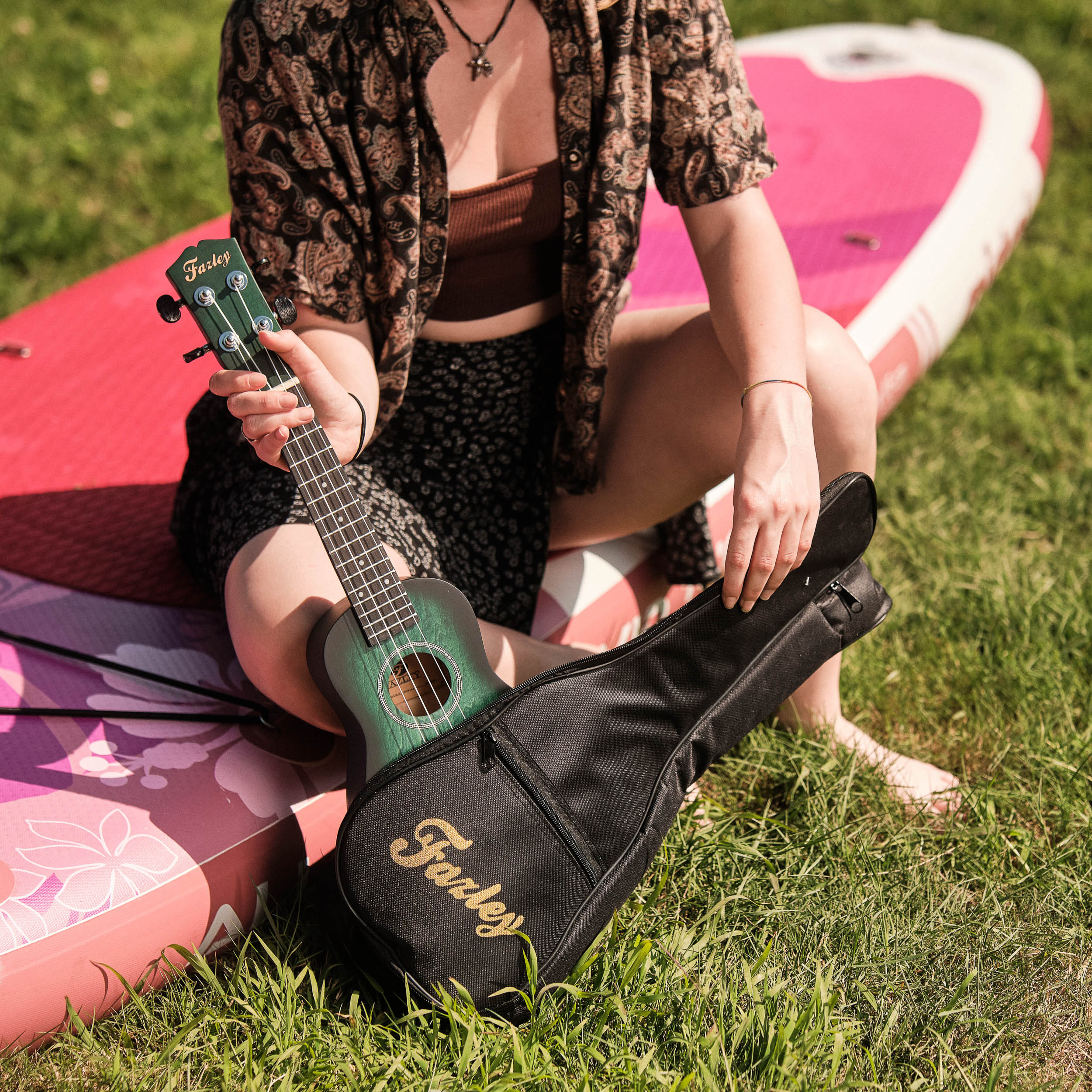 Fazley K-Standard-21 tas voor sopraan ukelele