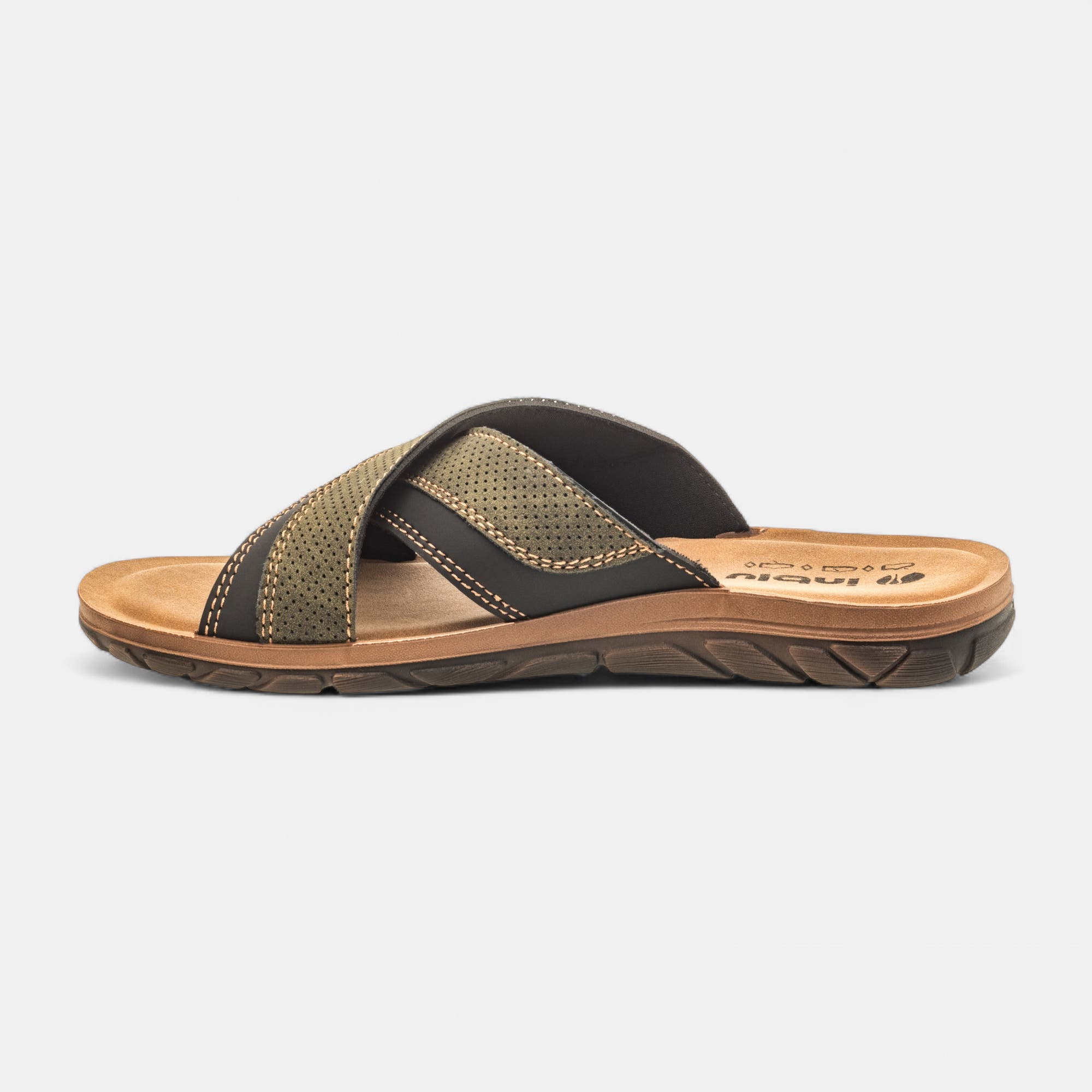 Mules Homme kaki