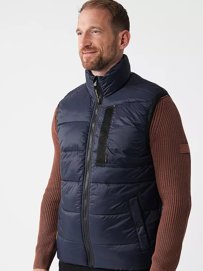 PME LEGEND Steppgilet AVIZER dunkelblau