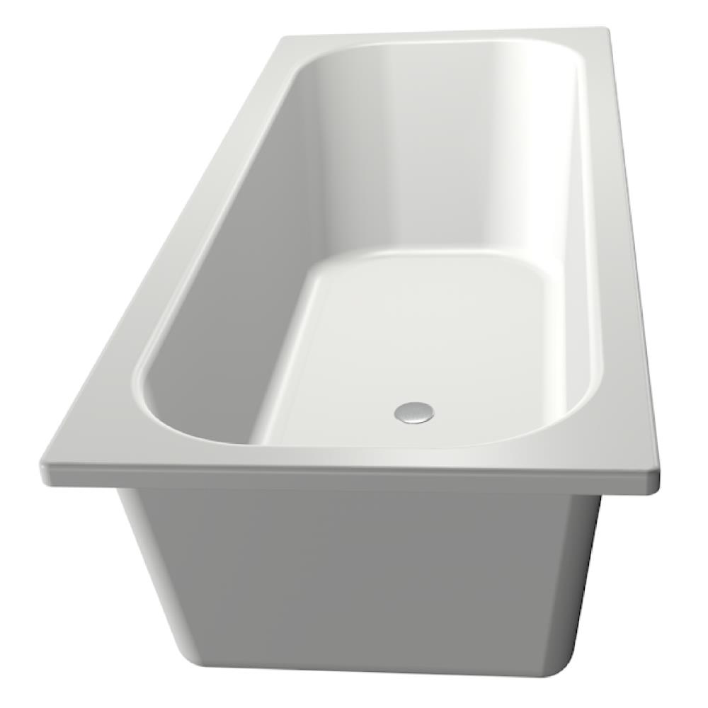 Xenz Aruba ligbad acryl 190x80x45cm zonder overloop wit glans