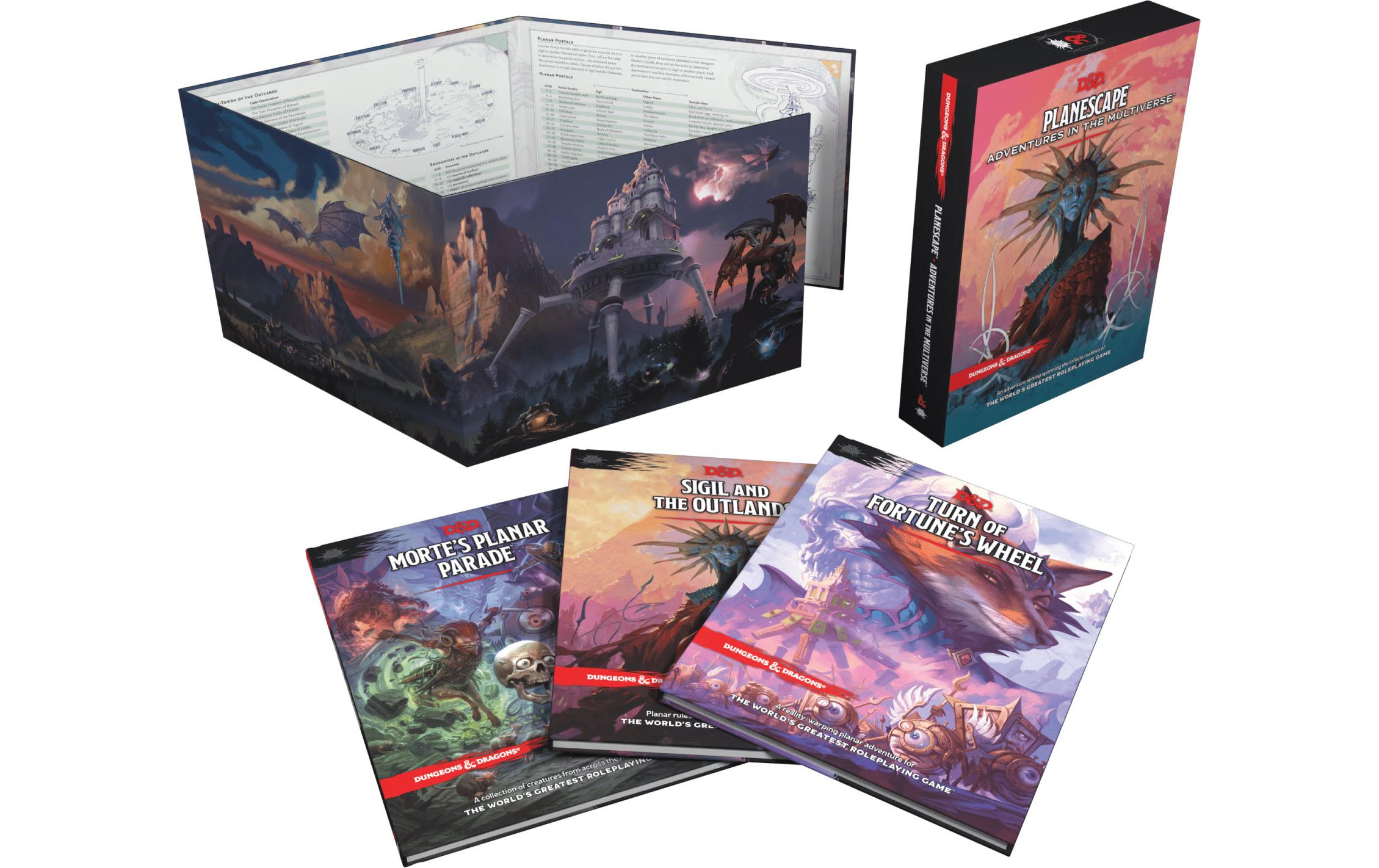 Spielleiter-Set D&D Planescape: Adventures Multiverse -EN-Zubehör für Dungeons & Dragons