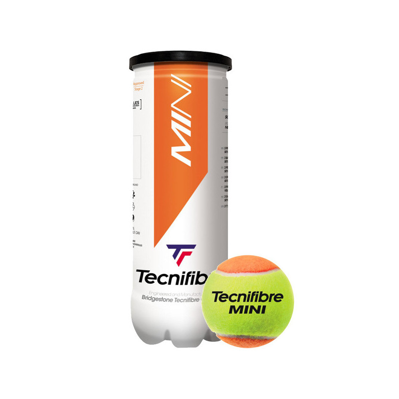 Tube 3 balles TF Mini-tennis