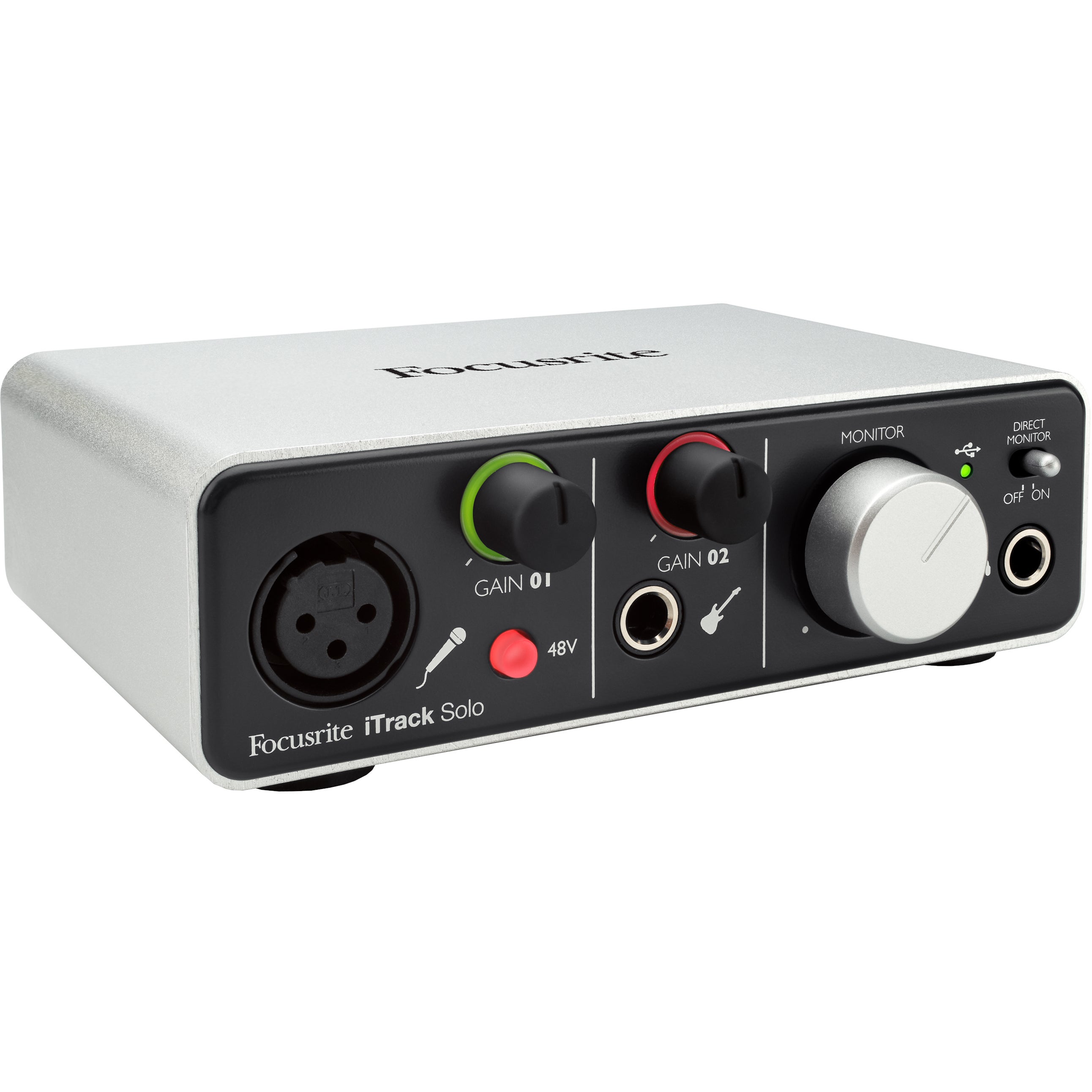 Focusrite iTrack Solo Lightning iOS audio-interface