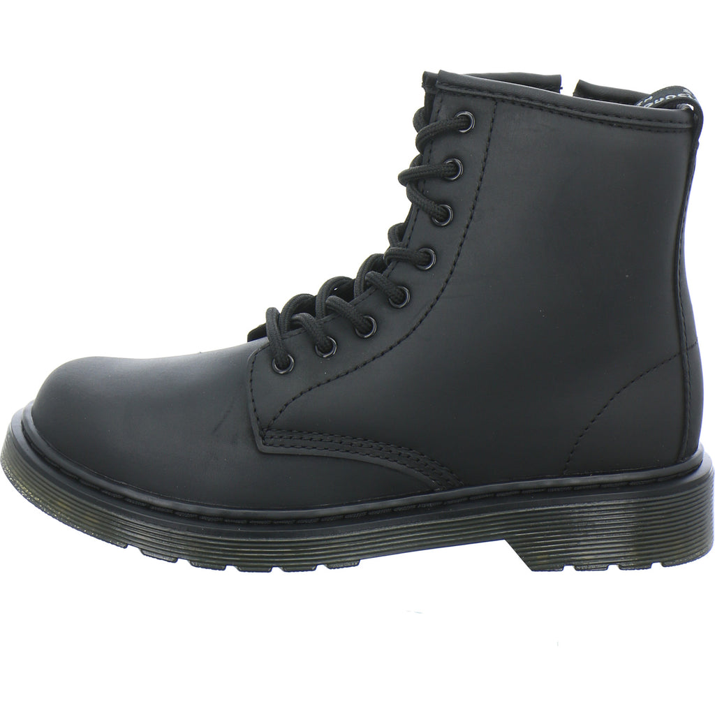 Dr. Martens Winterschuhe Jungen 1460 Serena Mono Junior Schwarz