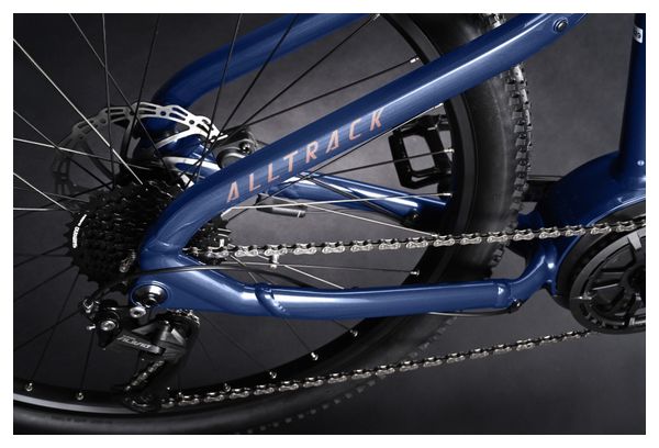 VTT Electrique Semi-Rigide Haibike Alltrack 4 Shimano Alivio 9V 500 Wh 29'' Bleu
