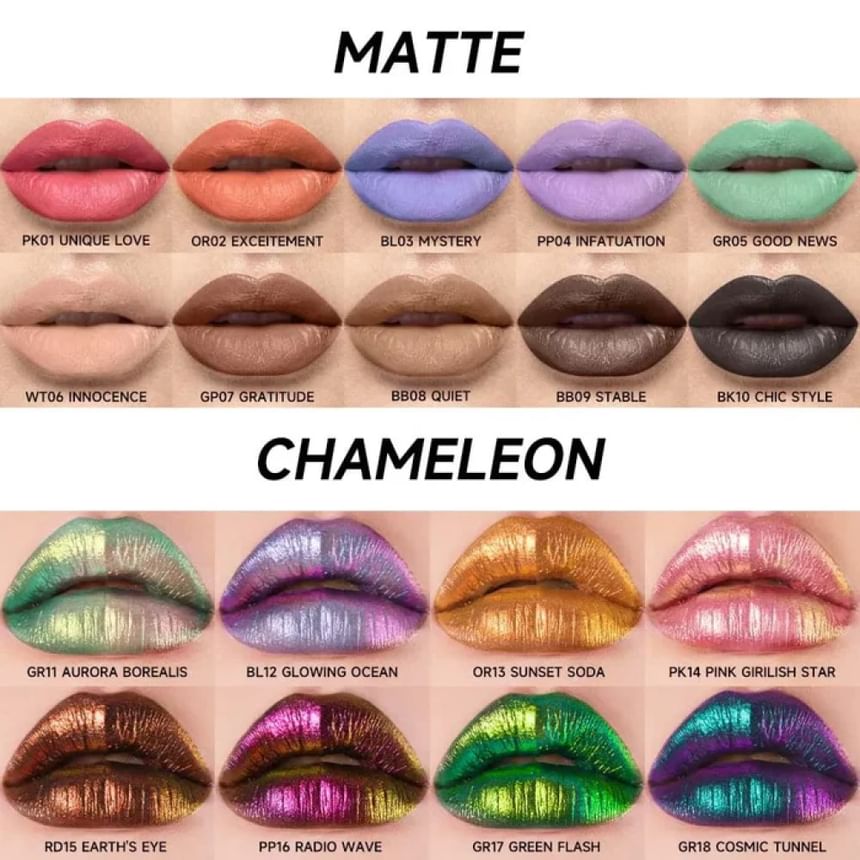 FOCALLURE - Roze kameleon vloeibaar pigment - 2 kleuren
