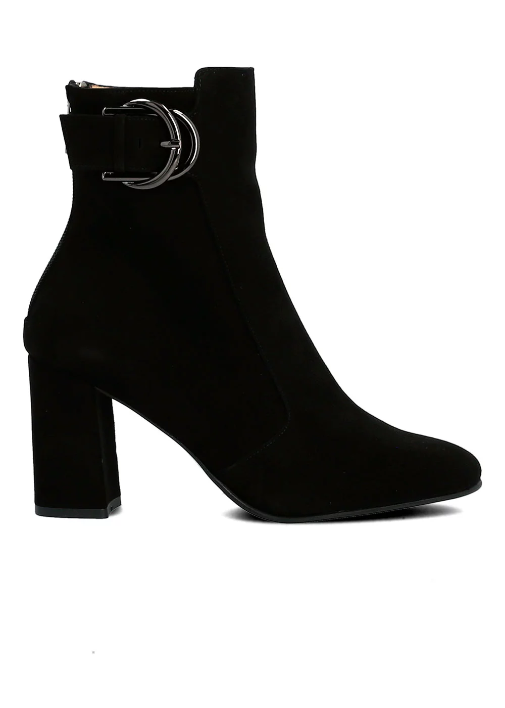 BOOTS VALMY VELOURS NOIR