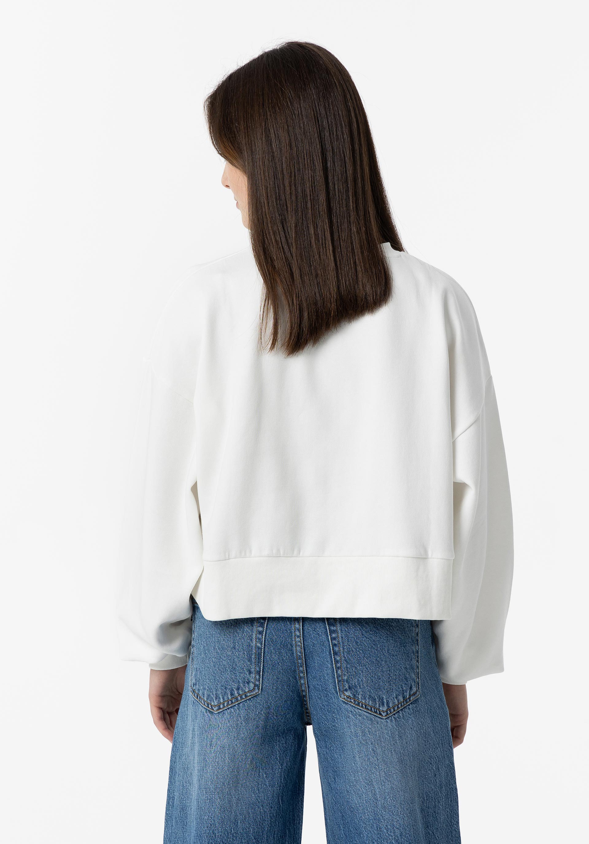 Sweatshirt com Estampado Frontal