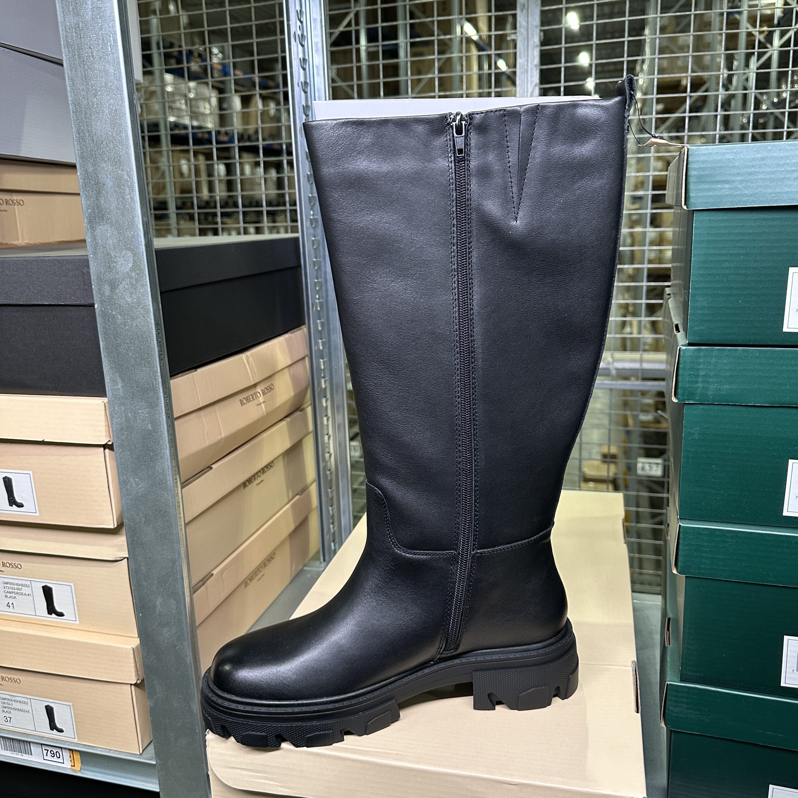 Roberto Rosso - Campiglio High Leather Black